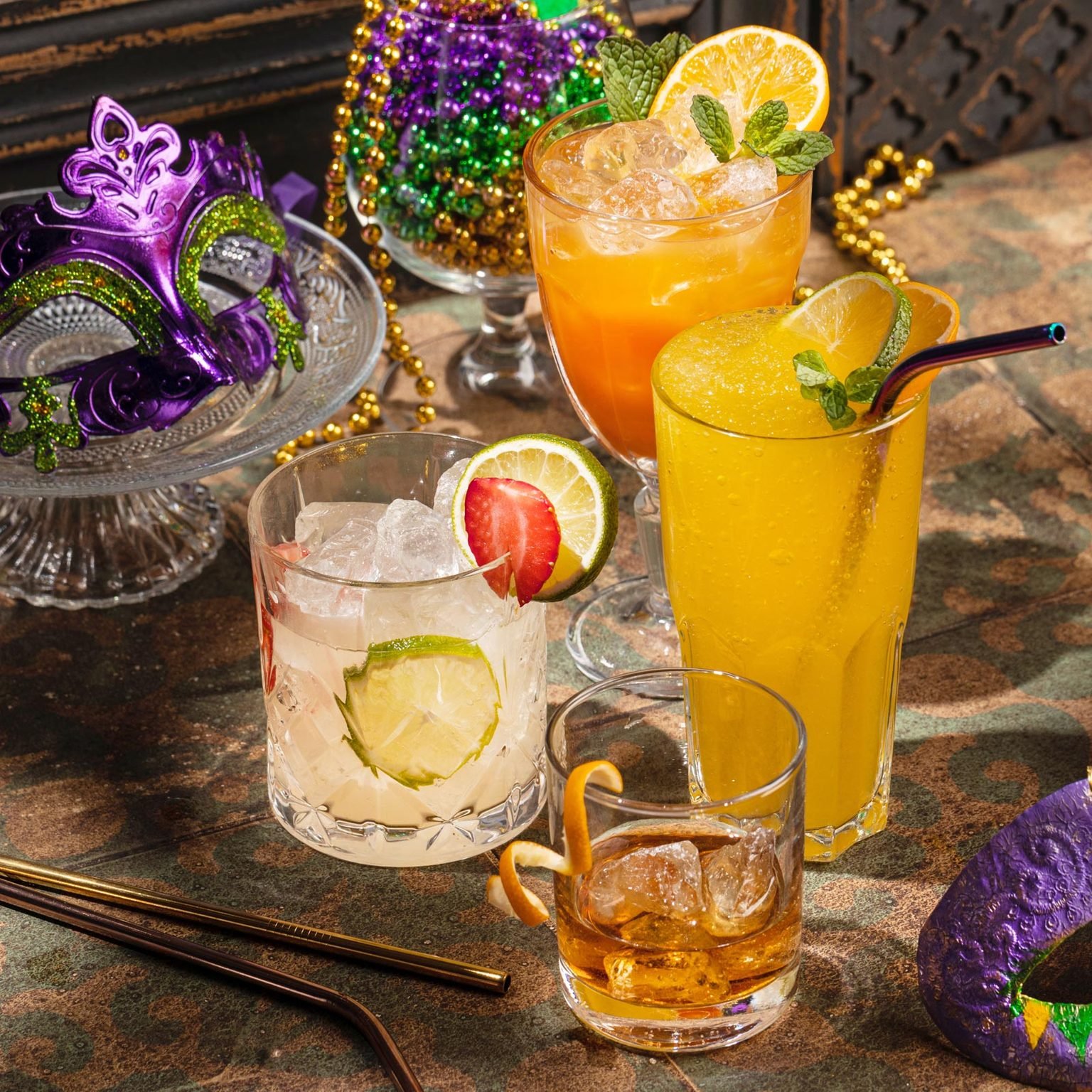 easy mardi gras cocktails